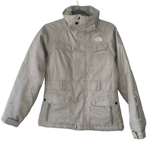 Women’s The North Face Beige HyVent 600 Fill Down Jacket Beige (XS)